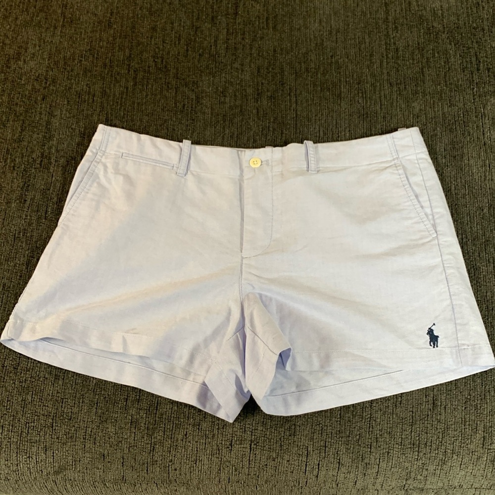 🚫SOLD🚫NWOT Polo Ralph Lauren 100% Cotton Light Blue Shorts Size 10